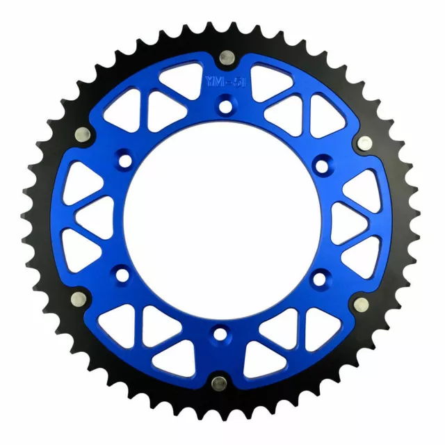 51T Rear Sprocket for Yamaha YZ250F YZ450F YZ426F WR250F WR450F WR426F TTR230