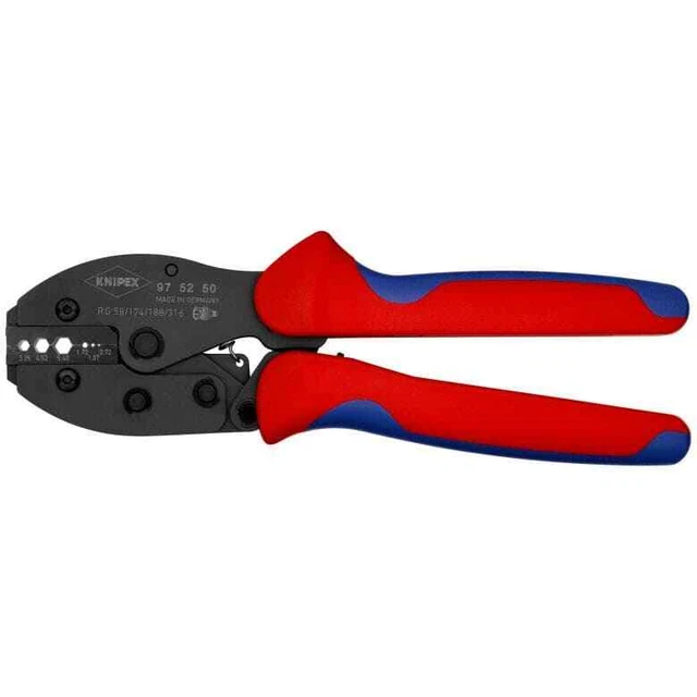 KNIPEX Tools - Crimping Pliers, 6 Position Contact, Multi-Component (975250)