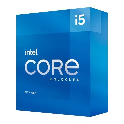 Intel Core I5-11600K Cpu 1200 3.9 Ghz 4.9 Turbo 6-Core 125W 14Nm 12Mb Cache
