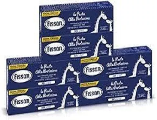 6 X Pasta Fissan Alta Protezione Baby 100 Ml Bambino Irritazioni Arrossamenti