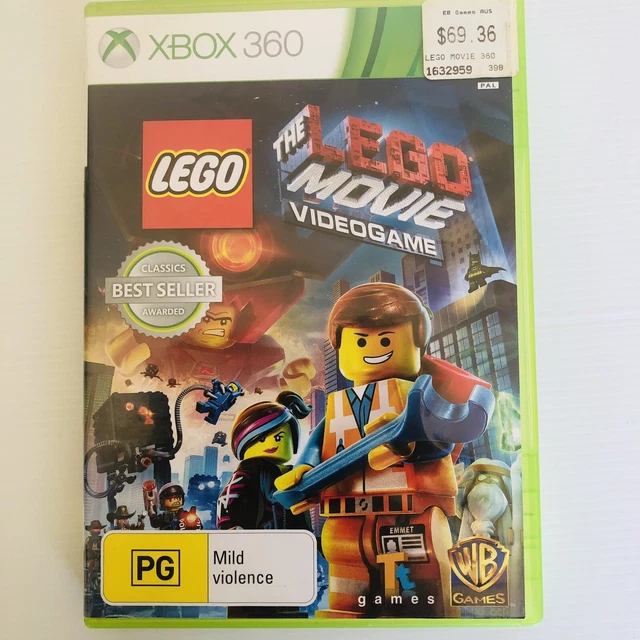 THE LEGO MOVIE Videogame XBOX 360 Game Complete With Manual PAL