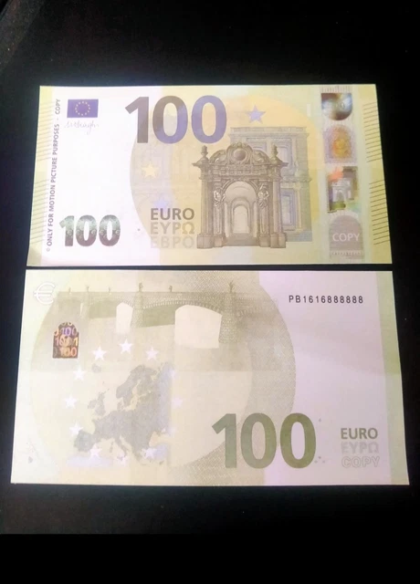 Billet Factice Euro Pour Magie Ou Farce – Copie Réaliste – Neuf, Pour Spectacle Ou Cinéma