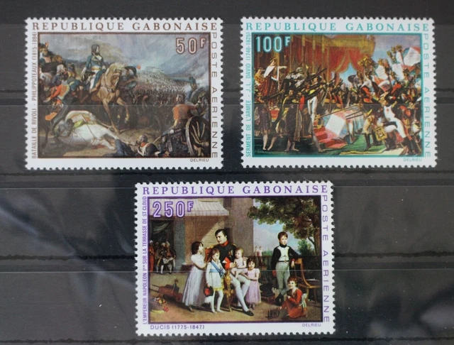 Gabun 330-332 postfrisch #WG465