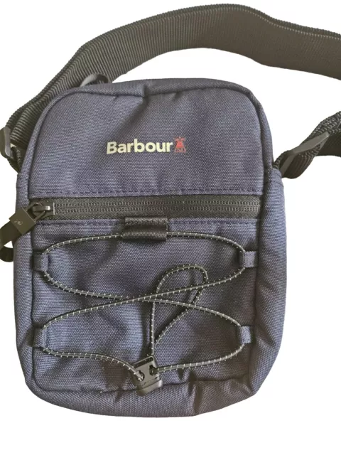 BARBOUR Navy Blue cross body Bag