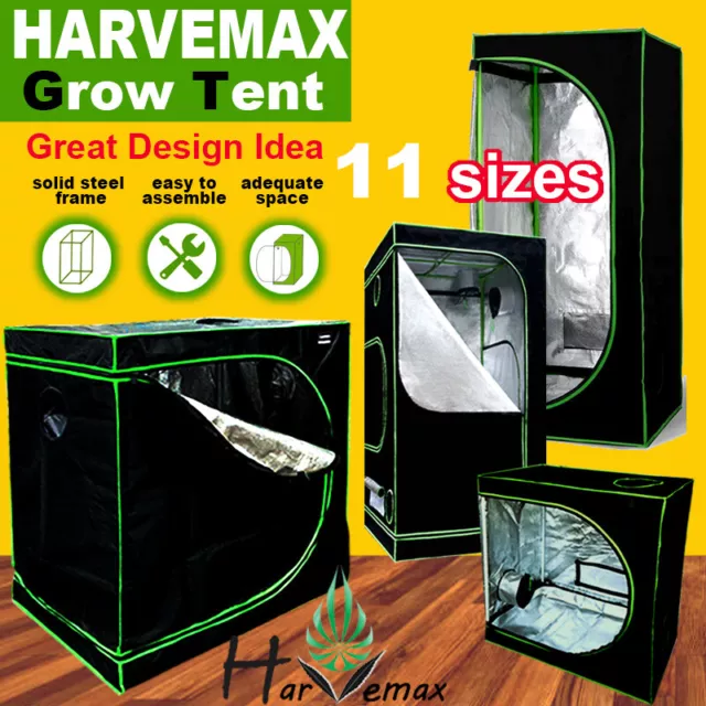 Hydroponics Mylar Grow Tent Fo Ventilation Kit Grow System Indoor Plant Setup