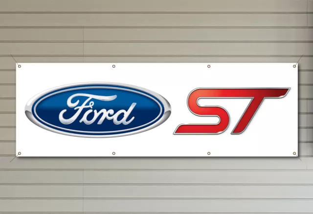 Ford ST PVC Workshop Garage banner waterproof SIGN 006