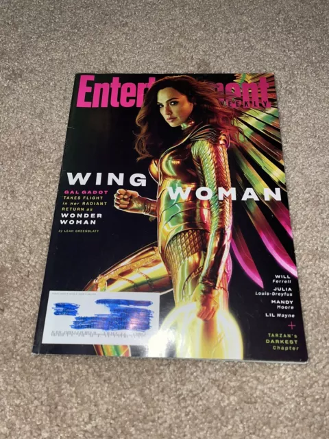 Entertainment Weekly (EW) Gal Gadot Wonder Woman 1984 Wing Woman February 2020