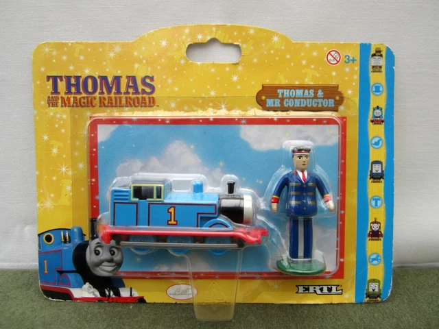 ERTL MAGIC RAILROAD Mr Conductor & Thomas Tank Engine - Boxed/Carded £ ...