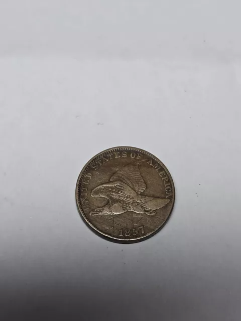 1857 Flying Eagle Penny Cent