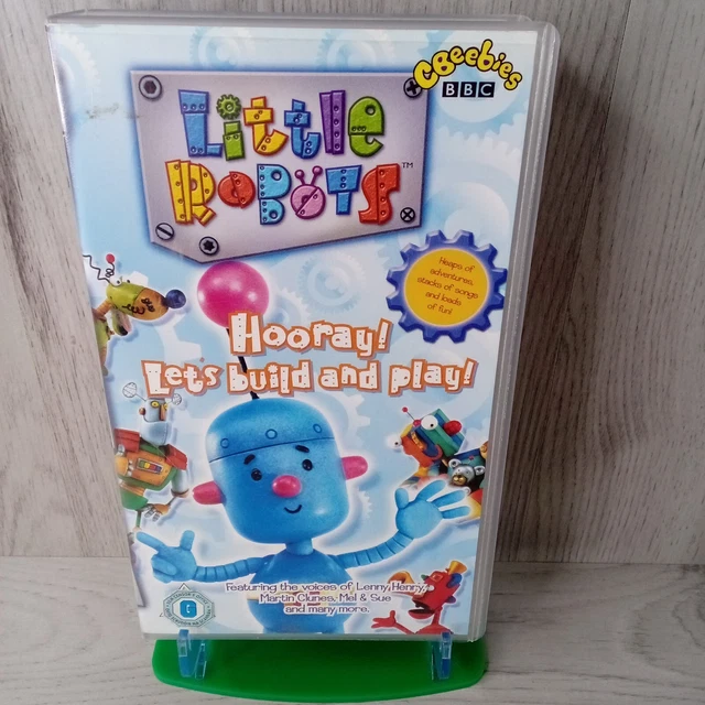 LITTLE ROBOTS CBEEBIES Bbc Vhs Tape Rare Retro Kids Series Kids Bbc 2004 !! £17.32 PicClick UK
