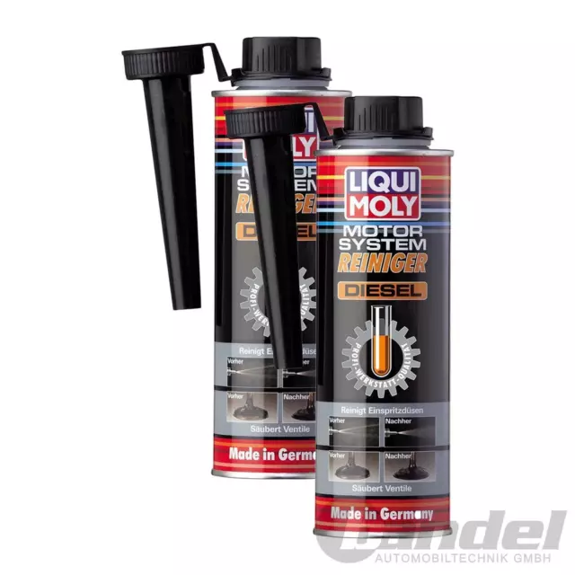 2x 300ml LIQUI MOLY DIESEL SYSTEM REINIGER MOTOR ADDITIV DIESELZUSATZ