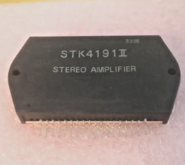 1pcs STK4191 II  Stereo Amplifier  2-CHANNEL 50W   POWER AMP SANYO