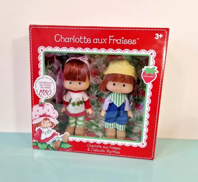 Strawberry Shortcake Charlotte Aux Fraises  Reedition Pack NIB