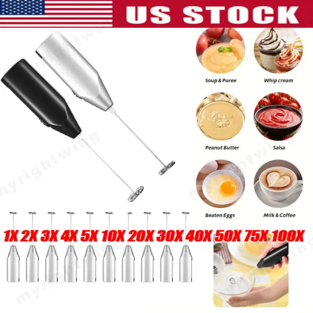 Frother Electric Milk Mixer Drink Foamer Coffee Egg Beater Whisk Latte Stirrer