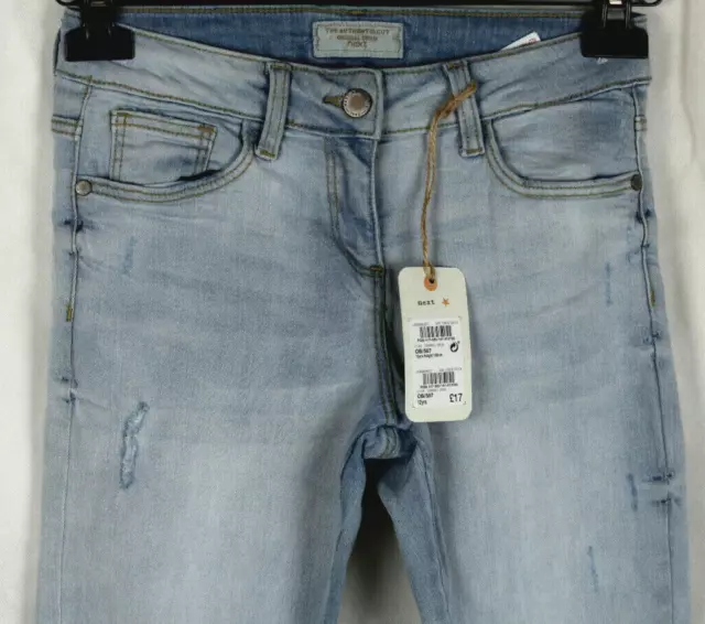 Next Skinny Fit Adjustable Waist Jeans Stretch, Ragazzi Gr.152, Nuovo 2