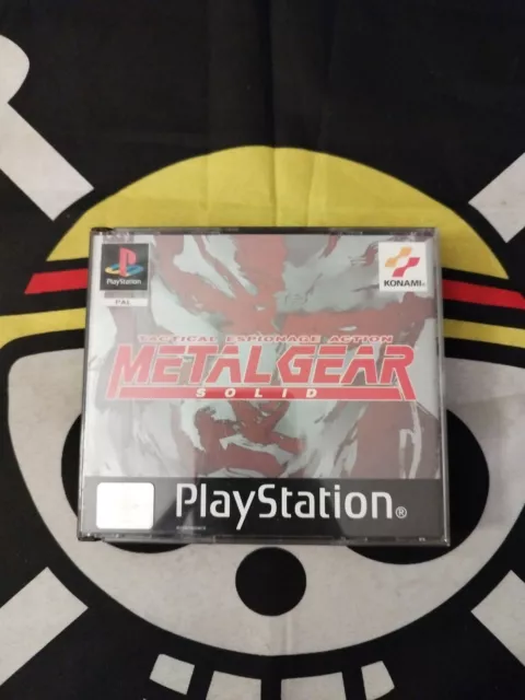 Metal Gear Solid - PlayStation 1 - COMPLETO + Demo Silent Hill + Flyers 🇮🇹