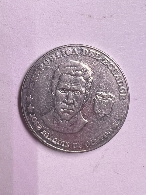 2000 ECUADOR 25 Centavos COIN