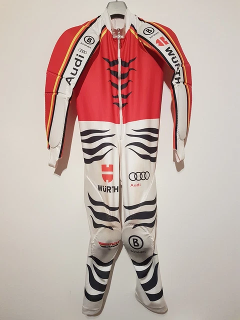 Bogner DSV Rennanzug Slalom gepolstert Gr. L Skirennanzug Rot 19/20 D. Ketterer