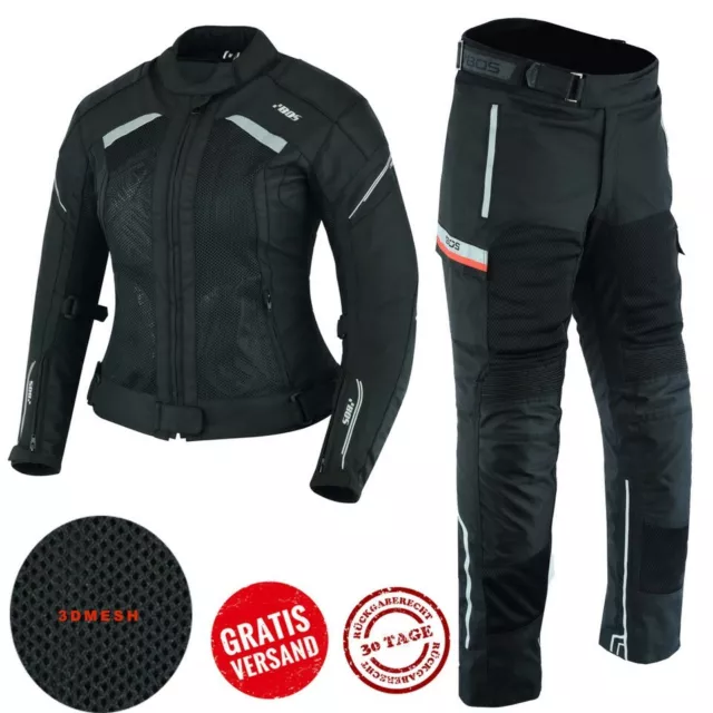 Motorrad Kombi Damen Jacke und Hose Alle Größe verfügbar XS bis 2XL