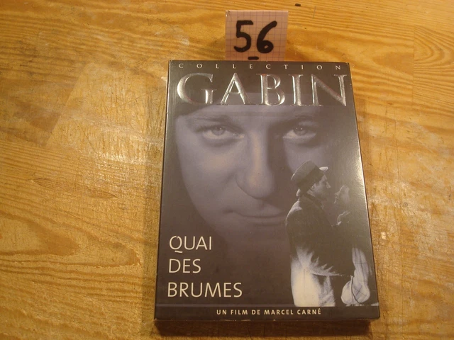DVD "QUAI DES BRUMES" Jean GABIN, Michele MORGAN, Michel SIMON / de Marcel CARNE