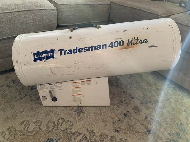 L. B. White Tradesman 400 Ultra Heater 400000 Btu Lp Portable Forced Air Heater