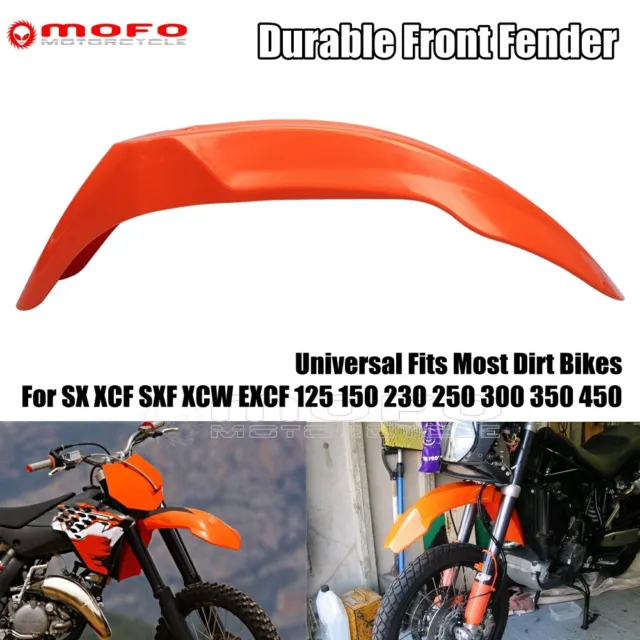 Universal Front Fender Mudguard For Dirt Pit Bike Motorcycle Supermoto Enduro