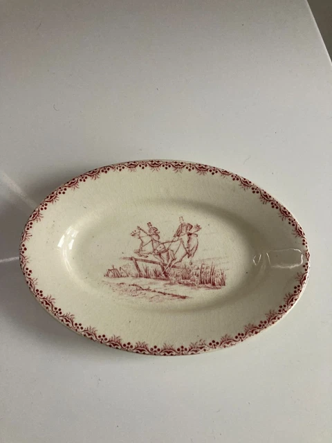 Magnifique pot/pot à rillettes antiques français CHOISY