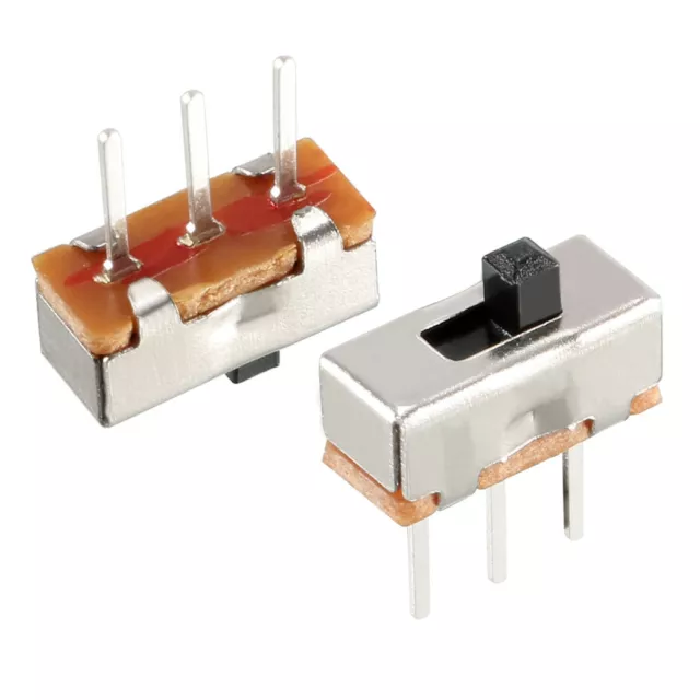 20 pz.2 mm interruttore scorrevole verticale SPDT 1P2T 3 terminali blocco PCB