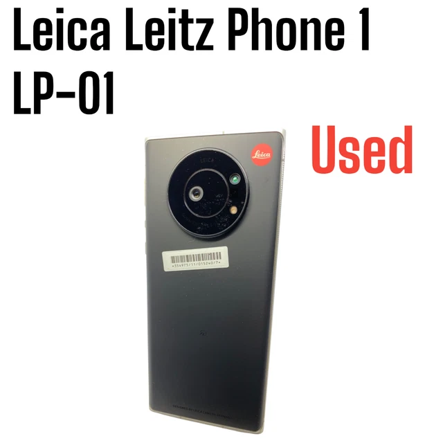 LEICA LEITZ PHONE 1 LP-01 Softbank Sharp 256GB Silver LEICA LEITZ PHONE 1 LP-01 Softbank Sharp 256GB Silver