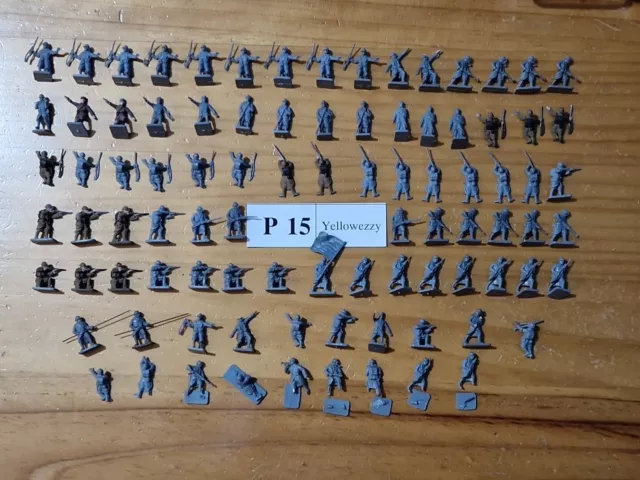 P15. Airfix. First World War French Infantry. 1/72 Scale. Large Lot