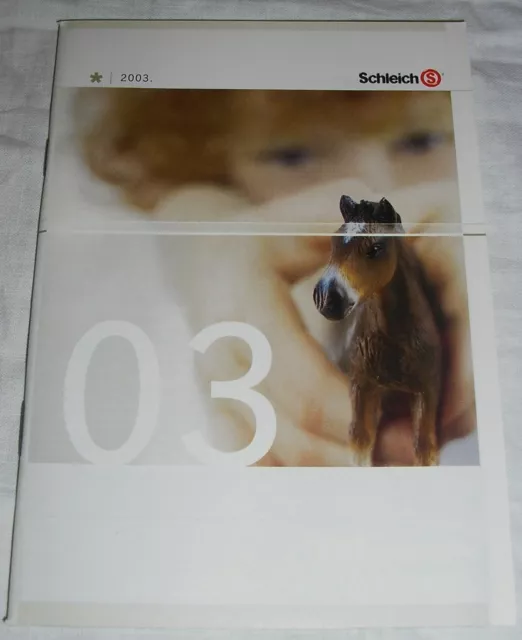 Schleich - Katalog - Prospekt - Werbeheft von  2003 - gebraucht