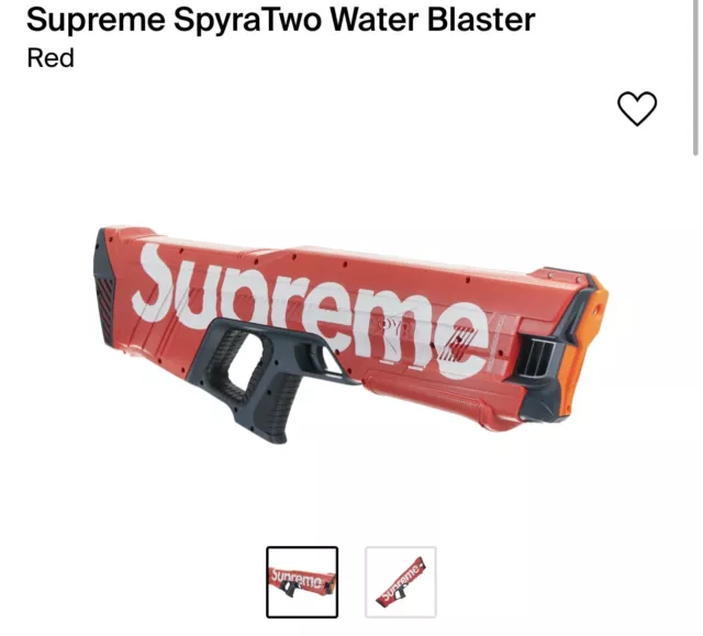 Supreme Spyra Two Water Blaster Gun *IN HAND** - Red