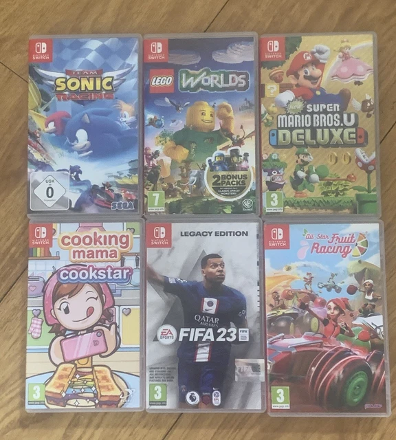 6 X Empty Nintendo Switch Game Cases - NO GAMES box boxes bundle job lot