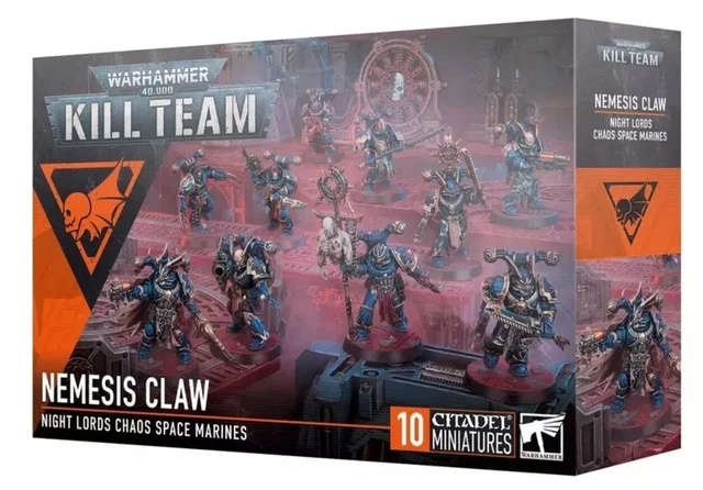 Kill Team: Artiglio Nemesis Signori Della Notte – Warhammer 40k Chaos Space Marines Dipinto