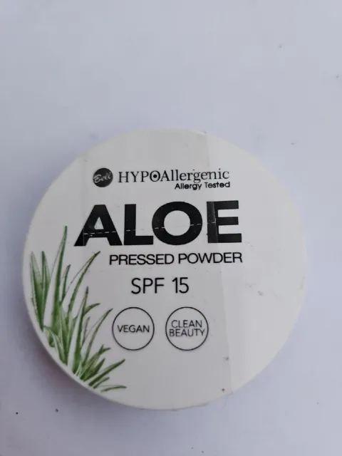 Bell: HYPOAllergenic ALOE PRESSED POWDER/PUDER SPF 15 - 01 Cream - 5 g