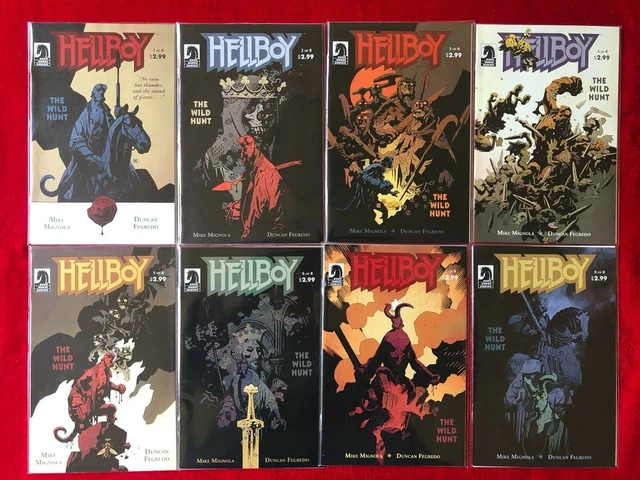 Hellboy  The Wild Hunt  1 2 3 4 5 6 7 8   - 2016 Series - Dark Horse Comics