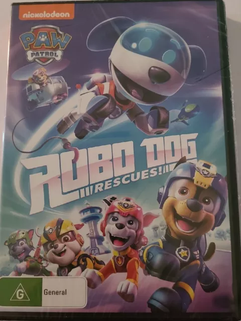 Paw Patrol - Robo Dog Rescues! (DVD, 2019) Brand New Sealed Region 4, N,3