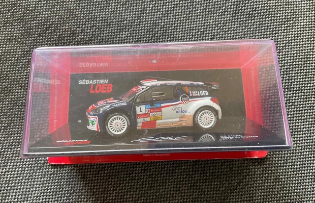 Voiture Sebastien Loeb Citroën DS3 WRC Rallye du Chablais 2013