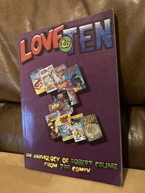 LOVE to TEN - Zap! Comix (Robert Crumb) **Rare** Book 📕 Comic