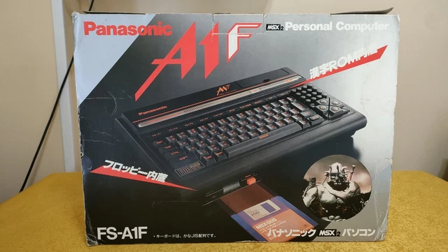PANASONIC FS-A1F MSX MSX 2 BOXED Personal Computer Japones EUR 399