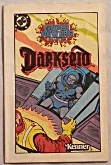 Darkseid 19 Giveaway Promo 1983 Kenner Super Powers Mini Comic Rare Batman
