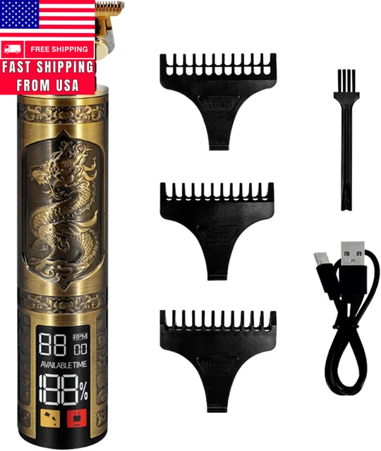 Professional Hair Clippers for Men,Zero Gapped Cordless  for Men,T-Blade Hair Cl
