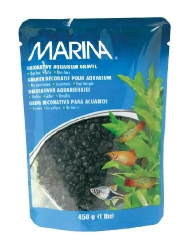 (450g, Nero) - RC Hagen 12390 Ghiaia decorativa marina 1 libbra nero. Enorme risparmio