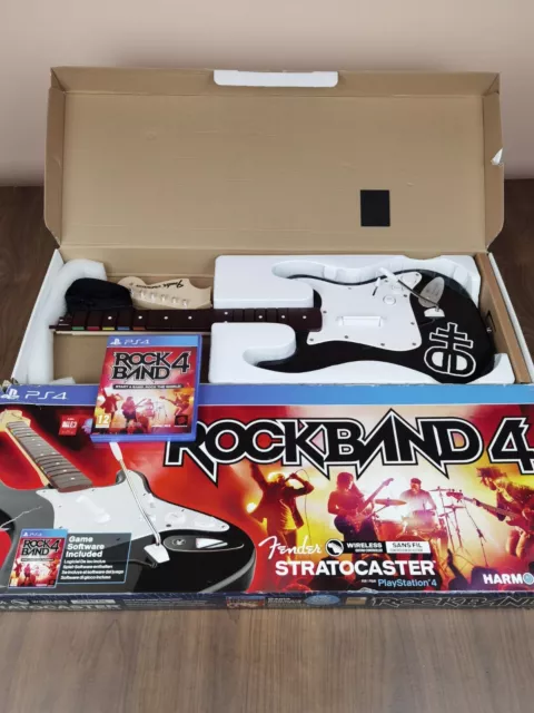 Rock Band 4 rockband bundle stratocaster + gioco set completo ps4 TESTATO boxato