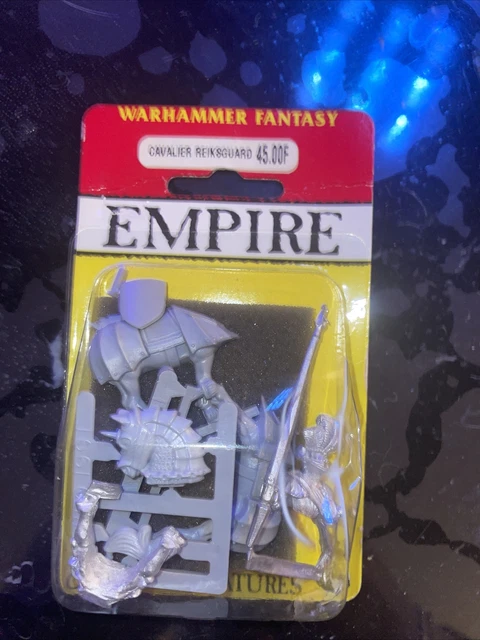 R10 Warhammer Fantasy Citadel Blister New Empire Cavalier Reiksguard