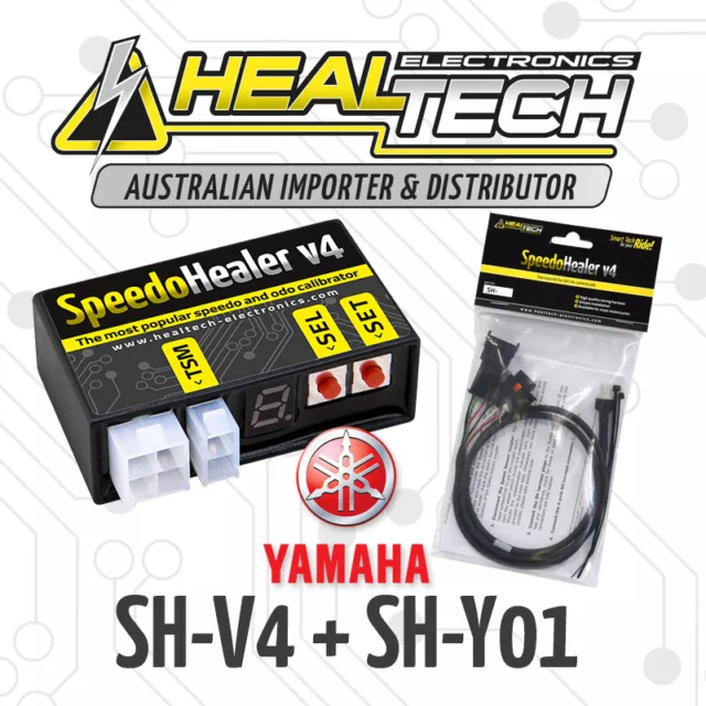 SpeedoHealer V4 + SH-Y01 Yamaha Harness  🇦🇺 Exclusive Australian Distributor