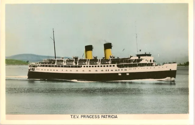 SHIPPING :T.E.V. Princess Patricia RP-GOWAN SUTTON CO