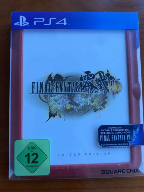 Playstation 4 Ps4 Spiel Final Fantasy Limited Edition