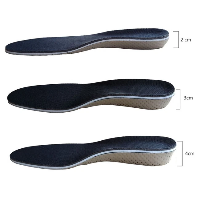 Scarpe Altezza Cuscino Imbottitura Tacco Unisex Morbido Suola Inserire