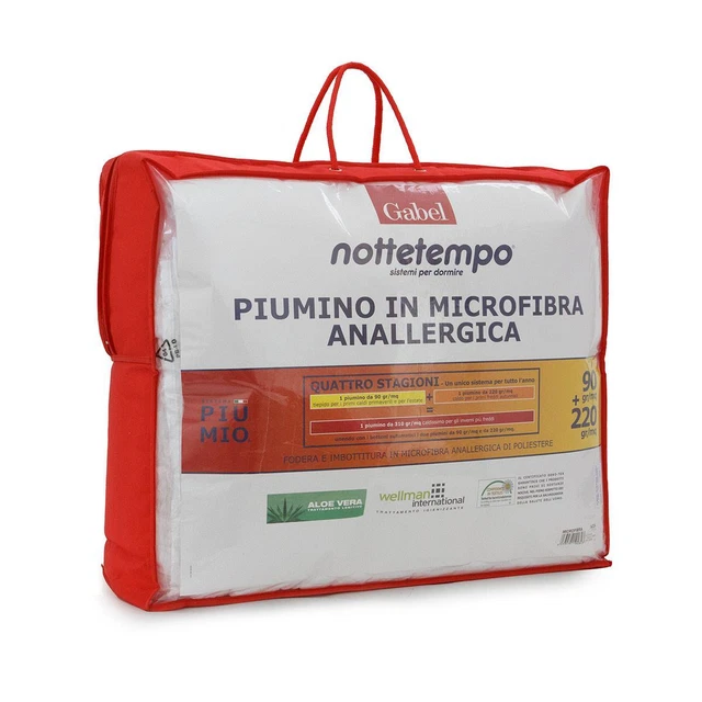 Edredón Gabel Microfibra 4 Temporadas Individual 90+220 Gr / Mq P701